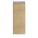 GoodHome Atomia Grey oak effect Modular furniture cabinet, (H)1875mm (W)750mm (D)580mm