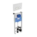 Ideal Standard ProSys Chrome Wall-mounted Toilet Water-saving Cistern frame set