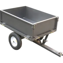Handy THGT500 Steel Garden Towable Dump Cart - 227kg