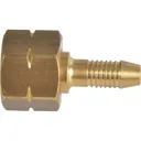 Sievert 3/8" Left Hand Nut with 6mm Tail LPG Hose Connector