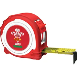 Advent Official Welsh Rugby Tape Measure - Imperial & Metric, 16ft / 5m, 25mm