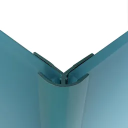 Splashwall Ocean Straight Panel external corner joint, (L)2440mm (T)4mm