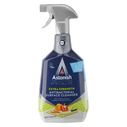 Astonish Anti-bacterial - kills 99.9% of bacteria, such as e.coli Multi-surface Multi-surface Any room Disinfectant & cleaner, 750ml Trigger spray bottle