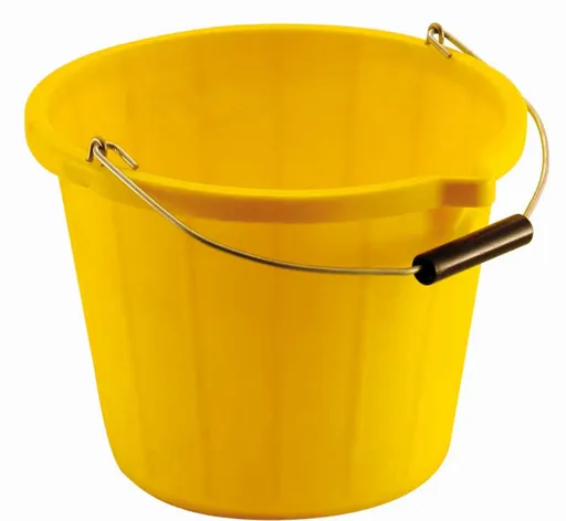 Builders Bucket Heavy Duty 14ltr Yellow