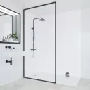 Classic Bathroom Wall Panel Natural White Hydrolock Tongue and Groove 2400 x 598mm - MPG85STDHLTG17