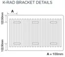 K Rad Kompact Type 11 Single Panel Radiator 900 x 400mm