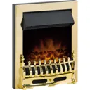 Adam Blenheim Brass Electric Fire - 10297