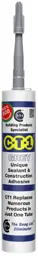 CT1 Sealant & Construction Adhesive 290ml (Grey)