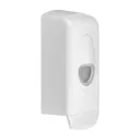 Nymas White Plastic Soap Dispenser - 140601/WH