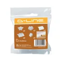 D-Line White 10 Piece Accessory pack (D)22mm, (W)22mm