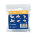 D-Line Beige 10 Piece Accessory pack (D)15mm, (W)30mm