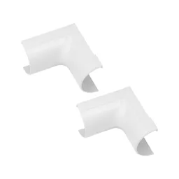 D-Line White 50mm Internal 25° Trunking angle, Pack of 2