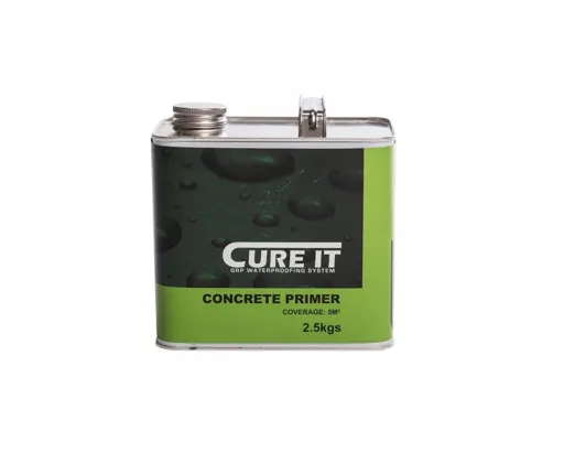 Cure It Concrete Primer 2.5ltr Clear
