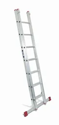 Lyte EN131-2 Non-Professional 2 Section Extension Ladder 2x7 Rung 2200mm