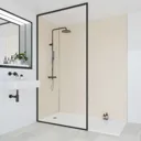 Multipanel Classic Bathroom Wall Panel Marfil Cream Unlipped 2400 x 598mm - MP9477STD