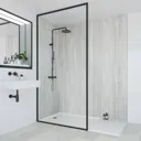Multipanel Classic Bathroom Wall Panel Jupiter Silver Unlipped 2400 x 598mm - MP3458STD