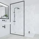 Linda Barker Bathroom Wall Panel Bianca Luna Hydrolock Tongue & Groove 2400 x 598mm- ML3421STDHLTG17