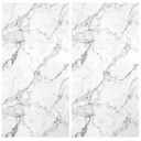 Multipanel Linda Barker Calacatta Marble shower wall panel pack for enclosures up to 1200 x 1200