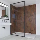 Multipanel Linda Barker Bathroom Wall Panel Corten Elements Unlipped 2400 x 598mm - ML8832STD