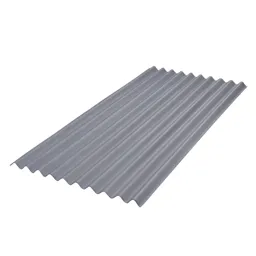 BTM Grey Bitumen Corrugated Roofing sheet (L)2m (W)930mm (T)2.2mm