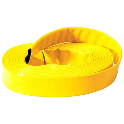 Sirius Heavy Duty Layflat Hose Yellow - 25mm, 10m