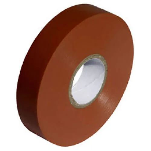 Sirius Electrians PVC Insulation Tape - Brown, 19mm, 33m