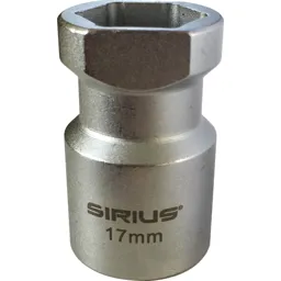 Sirius Professional 17mm 1/2 Drive Socket for 21mm Unistrut Channel - 1/2"