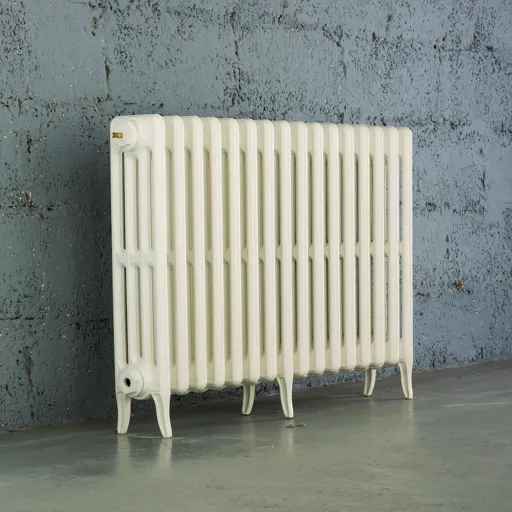 Arroll Neo-Classic 4 Column Radiator, White (W)874mm (H)660mm