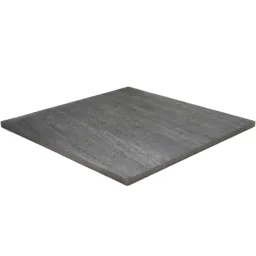Agate Black Matt Stone effect Porcelain Outdoor Floor Tile, Pack of 2, (L)600mm (W)600mm
