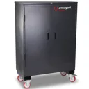 Armorgard FittingStor Mobile Fittings Cabinet 1200 x 550 x 1750mm Charcoal Grey