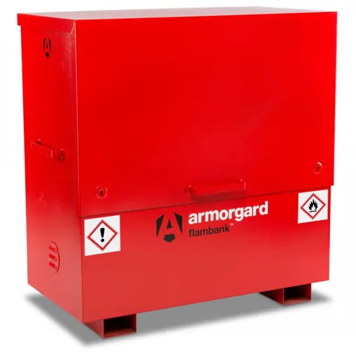 Armorgard FlamBank Hazardous Storage Chest 1275 x 675 x 1270mm Red