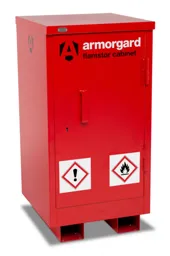 Armorgard Flamstor Hazardous Storage Cabinet 500 x 530 x 980mm Red