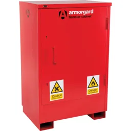 Armorgard Flamstor Hazardous Storage Cabinet 800 x 585 x 1250mm Red