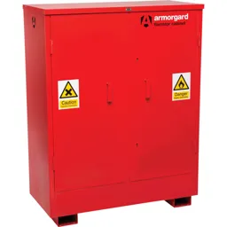 Armorgard Flamstor Chemical and Flammables Hazardous Cabinet - 1205mm, 580mm, 1555mm