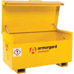 Armorgard Chembank Chemicals Secure Site Storage Box - 1275mm, 665mm, 660mm
