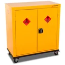 Armorgard SafeStor Hazardous Mobile Cupboard 900 x 465 x 1010mm Bright Yellow
