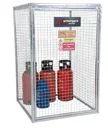 Armorgard Gorilla Modular Bolt-Together Gas Cage 1200 x 1200 x 1800mm Galvanised Grey