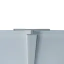 Splashwall Blue mist H-shaped Panel straight joint, (W)400mm (T)3mm