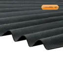 Corrapol-BT Black Bitumen Corrugated Roofing sheet (L)2m (W)930mm (T)2mm