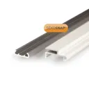 SekoSnap White Aluminium Glazing bar, (L)3m (W)26mm (T)14mm