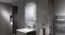 Sensio Serenity Rectangular Illuminated Bathroom mirror (H)700mm (W)500mm