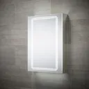 Sensio Harlow With 1 mirror door Illuminated Bathroom Cabinet with shaver socket (W)500mm (H)700mm