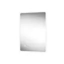 Sensio Libra Rectangular Illuminated Colour-changing mirror (H)800mm (W)600mm