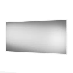 Sensio Glimmer Rectangular Illuminated Colour-changing mirror (H)1200mm (W)600mm
