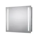 Sensio Finlay With 1 mirror door Illuminated Bathroom Cabinet (W)650mm (H)600mm
