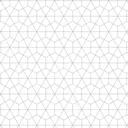 Splashwall Matt Black & white Geometric MDF Splashback, (H)600mm (W)2440mm (T)10mm