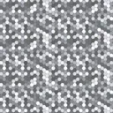 Splashwall Matt Grey & white Hexagonal MDF Splashback, (H)600mm (W)2440mm (T)10mm