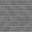 Splashwall Alloy Matt Grey Subway pattern Aluminium Splashback, (H)800mm (W)900mm (T)4mm