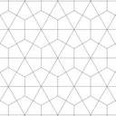 Splashwall Alloy Matt White Diamond tile Geometric Aluminium Splashback, (H)750mm (W)2440mm (T)4mm