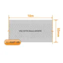 ALUKAP-XR Silver effect Anti-dust Tape (L)10m (W)55mm